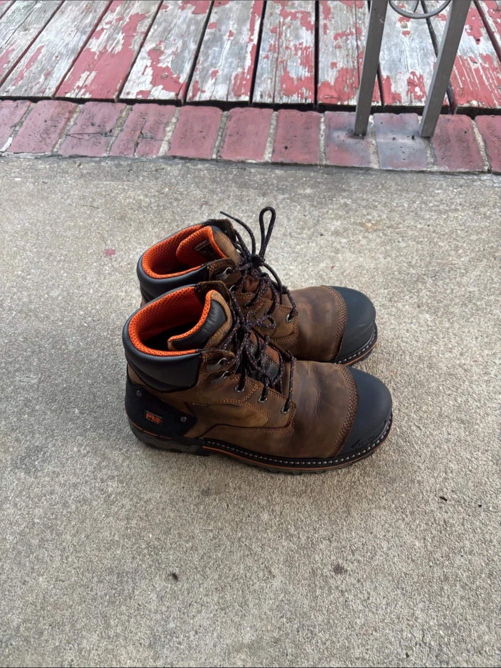Mens Timberland Steel Toe Boots
